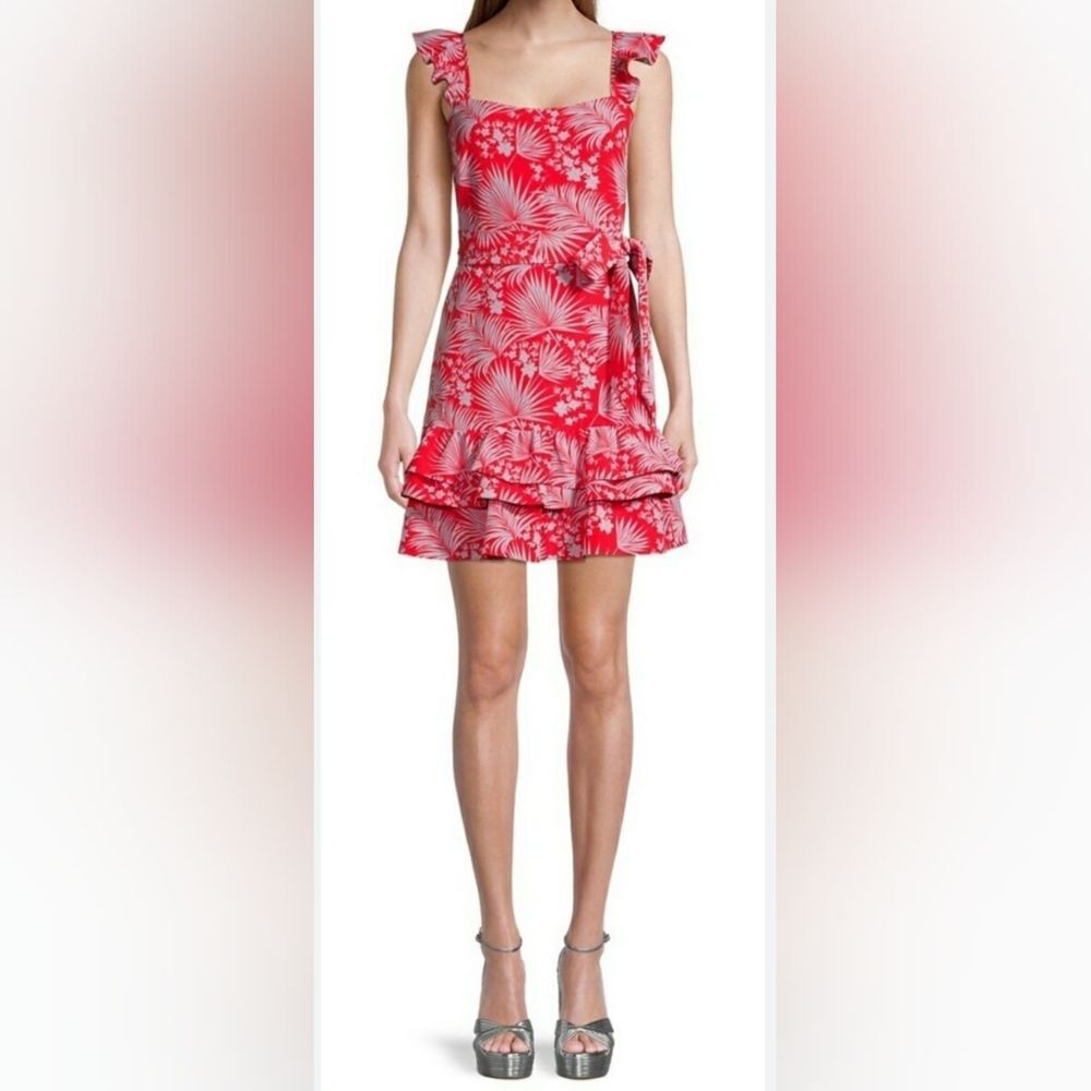 Likely Psychedelic Floral Mini Charlotte Dress Size 4